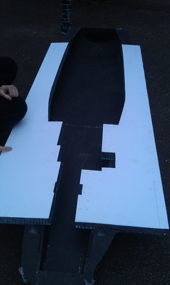 Checking wing fits