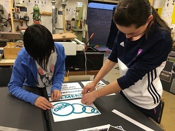 Display for technology fair