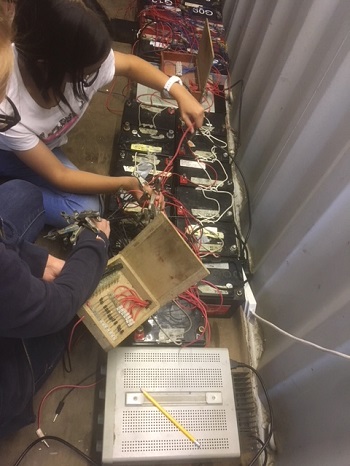 Uplugging batteries