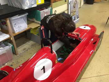 Preparing Dylan for Rockingham next week 350 pixels