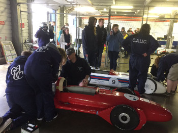 Rockingham season Opener battery changes Dylan race 2350