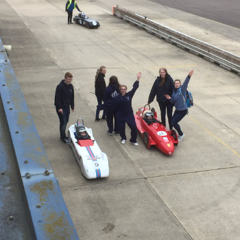 Rockingham season opener cars and girls350