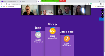 Kahoot winners 350