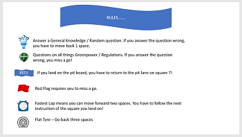 rules for the game 350